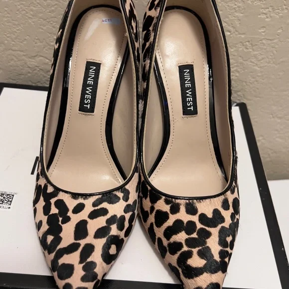 Nine West TatianaP5 Pumps in Pink Multi Pony - SZ6 -sexy! - Picture 6 of 12